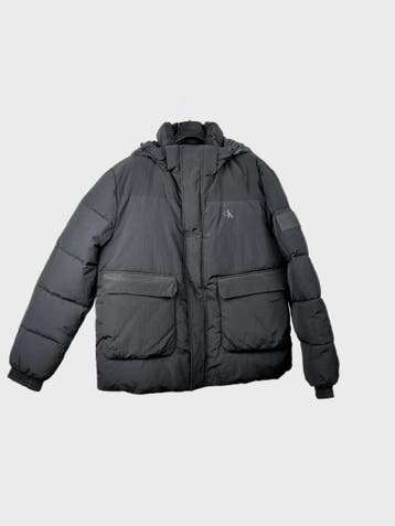 Calvin Klein Puffer Jacket Heren maat XXL Zwart Vintage, Ophalen of Verzenden, Nieuw
