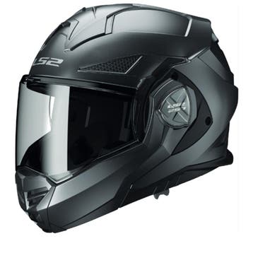 LS2 FF901 Advant X Solid Mat Titanium Systeemhelm, Systeemhelm, XXL, Nieuw met kaartje, Overige merken