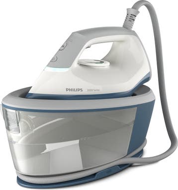 Philips Stoomstrijkijzer met stoomgenerator - Met station -, Witgoed en Apparatuur, Strijkijzers en Strijkplanken, Verzenden, Zo goed als nieuw