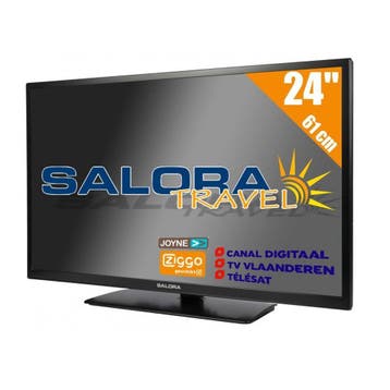 Salora 24 TV Travel LED 12/230V, Caravans en Kamperen, Nieuw