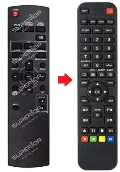 Philips BDL4251V / BDL4225E afstandsbediening, Audio, Tv en Foto, Afstandsbedieningen, Verzenden