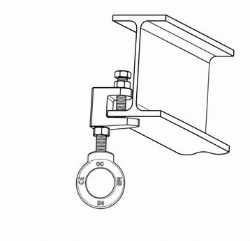 Balkklem Model C - M8 / Flensklem, Verzenden, Nieuw