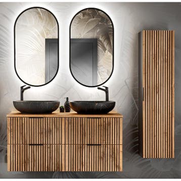 Badkamermeubel Scorpio Uno 120CM (Badkamermeubels), Huis en Inrichting, Badkamer | Badkamermeubels, Ophalen of Verzenden, Nieuw