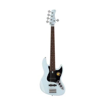 Sire V3P 5/SNB Marcus Miller 5-Snarige Basgitaar Sonic Blue, Muziek en Instrumenten, Snaarinstrumenten | Gitaren | Bas, Ophalen of Verzenden