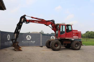 Veiling: Wielgraafmachine Atlas 1304 M Diesel 59.5kW 2003, Ophalen, Graafmachine