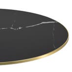 Sintered Stone tafelblad rond 60 en 70 cm met sierring, Ophalen of Verzenden, Nieuw in verpakking, Meubilair