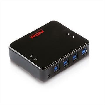 USB switch - USB A naar USB B - Roline, Verzenden, Nieuw