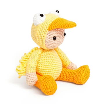 Eend Evi Haken - Beesie-Poppen - Haakpret Anja Toonen - Ha, Ophalen of Verzenden, Nieuw