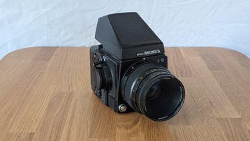 Bronica GS-1 6x7 + Zenzanon 3,5/100mm | Middenformaatcamera, Audio, Tv en Foto, Nieuw