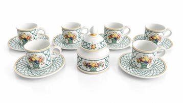 Villeroy & Boch - RARE Luxe - Koffieservies voor 6 (13) -