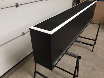 Gelu luchtgordijn (2147), Ophalen of Verzenden, Gebruikt, 800 watt of meer, Overige typen