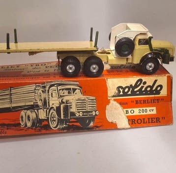 Solido 1:50 - Model vrachtwagen - Berliet TBO 200 cv, Nieuw