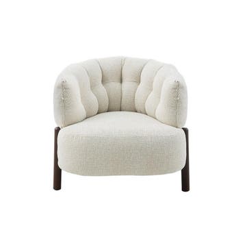 Fauteuil Feda Beige | Starfurn, Ophalen of Verzenden, Nieuw