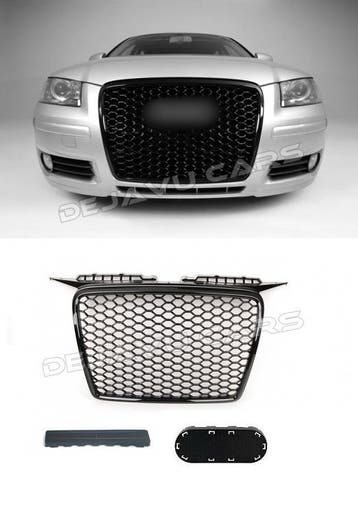 RS3 Look Front Grill voor Audi A3 8P / S line (2005-2008), Ophalen of Verzenden