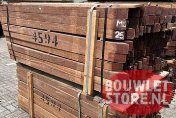 Palen | paal | piketpaaltjes | hardhout | tuinpalen gepunt, Ophalen of Verzenden, Nieuw, Palen, Hardhout