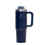 Tupperware Tumbler 1,1 l Blauw, Ophalen of Verzenden, Nieuw, Blauw