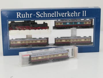 Schaal H0 Fleischmann NEW OLD STOCK COMPLETE SET 4888 en..., Fleischmann, Nieuw, Ophalen of Verzenden, Gelijkstroom