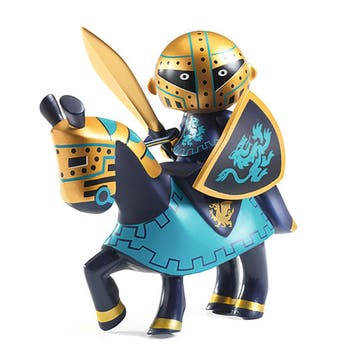 Djeco speelfiguur Dragon Knight rid van €13,99 voor €11,19, Ophalen of Verzenden, Nieuw