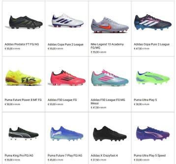Hoge korting op voetbalschoenen - Laatste maten sale tot 70%, Overige kleuren, Verzenden, Sportschoenen, Nieuw