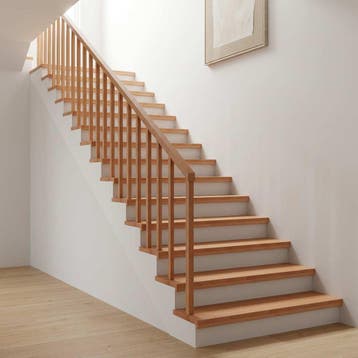 vidaXL Trapmatten 4 st Naturel 70 x 25 x 2 cm Massief, Verzenden, Nieuw