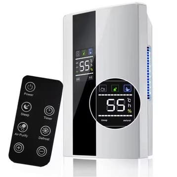 2-in-1 Luchtontvochtiger met HEPA Filter en Timer, Verzenden