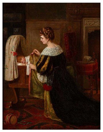 John Watkins Chapman (1853-1903) - Wide Awake, Antiek en Kunst