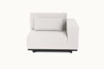 Flow. Lux loungebank Graumel chalk - 2-zitselement met, Ophalen of Verzenden, Nieuw