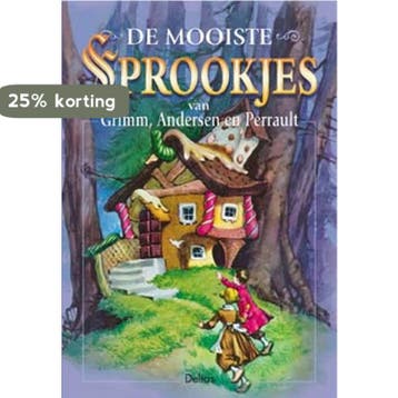 De mooiste sprookjes van Grimm, Andersen en Perrault, Boeken, Verzenden, Zo goed als nieuw