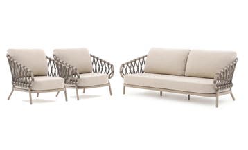 Tierra Outdoor Natal loungeset champagne |, Ophalen of Verzenden, Nieuw
