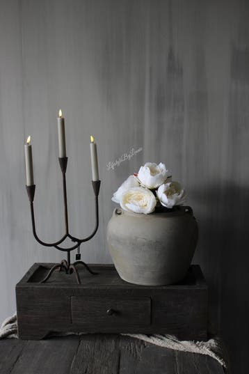 Namaak boeket Pioenroos wit 37 cm, Huis en Inrichting, Woonaccessoires | Kunstplanten en Kunstbloemen, Ophalen of Verzenden, Nieuw