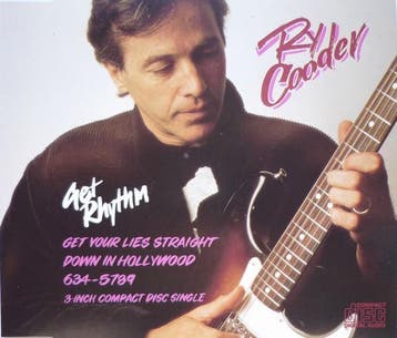 3 inch cds - Ry Cooder - Get Rhythm, Verzenden, Zo goed als nieuw, Jazz en Blues
