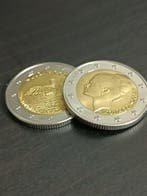 Monaco. Lot of 2 tokens / copies of 2 Euro Grace Kelly and
