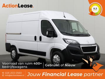 Peugeot Boxer Bestelbus L2 H2 2024 Diesel Handgeschakeld, Zwart, Wit, Nieuw, Lease