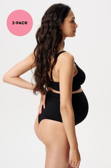 Noppies Naadloze string 2- pack Simi - Black, Kleding | Dames, Ondergoed en Lingerie, Verzenden
