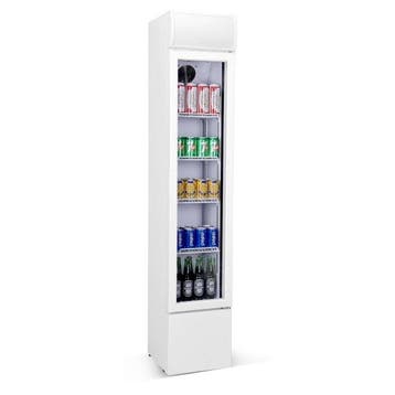 Smalle Glasdeur Koelkast 105L, Nieuw in verpakking, Koelen en Vriezen