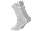 2 paar Noorse wollen sokken - Unisex - Grijs mix, Verzenden, Nieuw