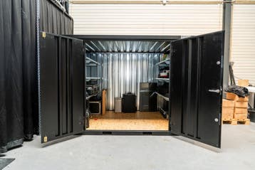 TE KOOP | Zeecontainer | Opslagcontainer | Zwart | Berging