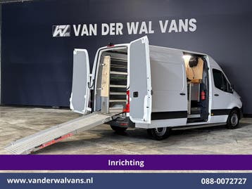 Mercedes-Benz Sprinter | 311 CDI L2H2 Inrichting Oprijplaat, Gebruikt, Euro 6, Wit, Mercedes-Benz