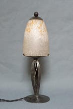Charles Schneider - Lamp - Smeedijzer en glaspasta