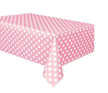 Tafelkleed Roze Met Stippen, Ophalen of Verzenden, Nieuw