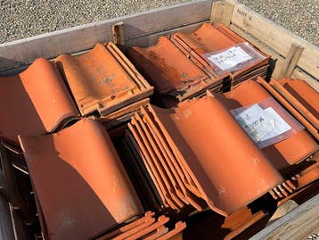 Lot dakpannen 110stuks Monier-Belfeld incl bak (Diverse), Verzenden, Nieuw