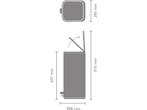 Brabantia Bo Pedaalemmer - 30 liter - Soft Beige -, Verzenden, Zo goed als nieuw