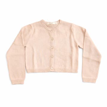 EMC baby meisjes vest beige gebreid - 74 (6-9 maanden), Ophalen of Verzenden, Nieuw