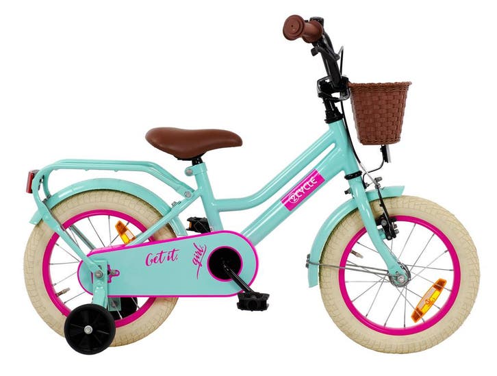 2Cycle Get It Girl - 14 inch (3-5 jaar) - Kinderfiets -, Fietsen en Brommers, Fietsen | Meisjes, Nieuw, Verzenden