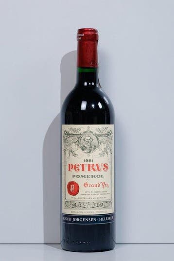 1981 Petrus - Pomerol - 1 Fles (0,75 liter), Nieuw