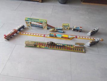 anders - Blikken speelgoedtrein - Blikken treinen. -, Antiek en Kunst