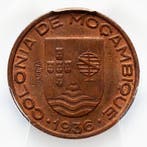 Portugees Mozambique. Republic. 20 centavos 1936 - PROVA -