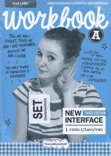 New Interface 1 Werkboek vmbo thavovwo 9789006629651, Zo goed als nieuw