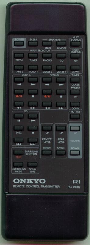 Afstandsbediening Onkyo rc-252s, Ophalen of Verzenden, Nieuw, Origineel