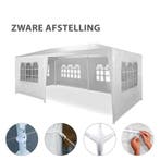 MaxxGarden Partytent 3x6m met zijwanden - Wit (Buizententen), Tuin en Terras, Partytenten, Verzenden, Nieuw